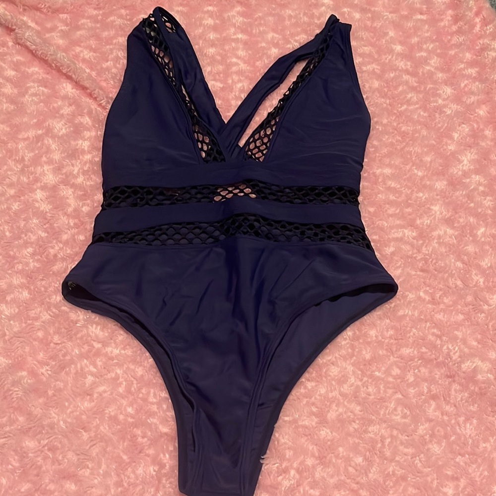 blue swimsuit /Bikini one piece